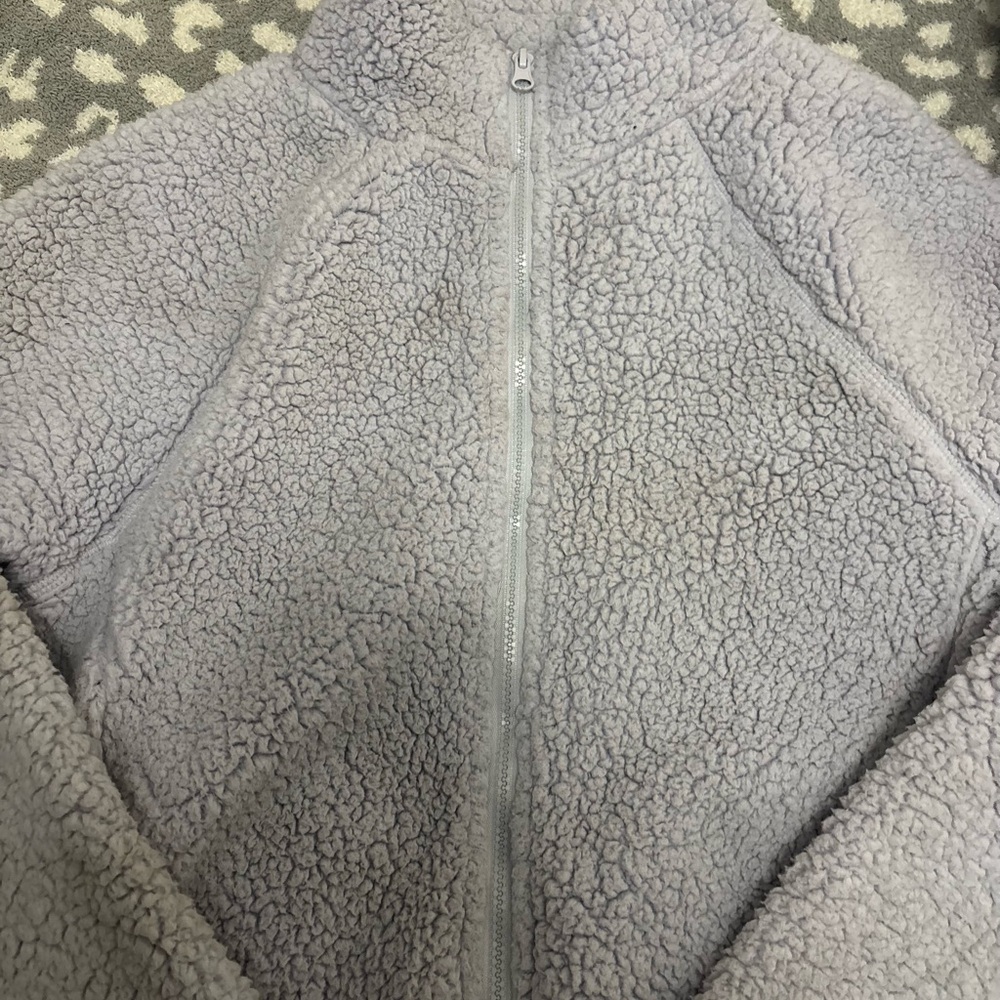Fashion Nova Plush Lavender Jacket - Picture 2 of 5